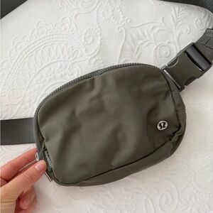 lululemon athletica Gray Crossbody Bag